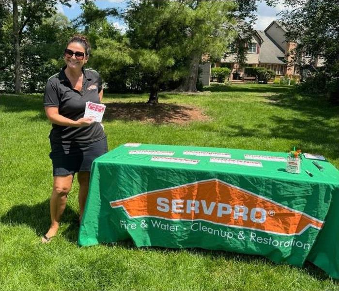 SERVPRO gather to kick off the 31st Annual walk along Spring Road.